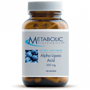 alpha lipoic acid 300mg 100c by metabolic maintenance
