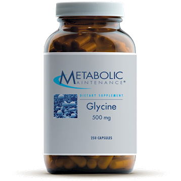 glycine 500mg 250c by metabolic maintenance