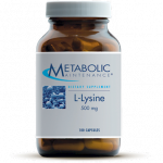 l lysine 500mg 100c by metabolic maintenance