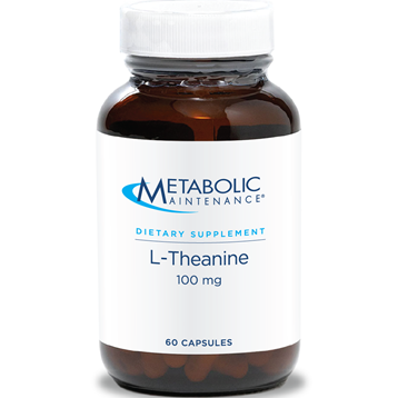 l theanine 100 mg 60 caps by metabolic maintenance