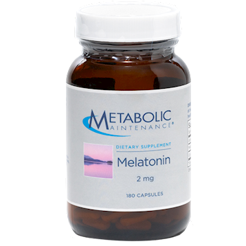 melatonin 2mg (time release) 180c by metabolic maintenance