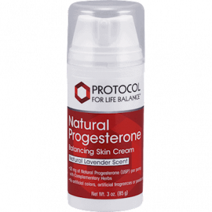progesterone cream w lavender 3 oz by protocol