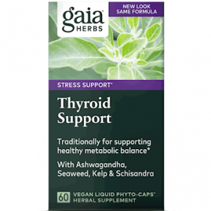 thyroid support 60c by gaia herbs