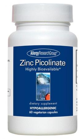 Zinc Picolinate 60vcaps By Allergy Research Group