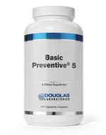 Basic Preventive 5 Iron Free 180t by Douglas Labs