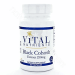 Black Cohosh 2.5% 250mg 60c by Vital Nutrients