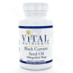 Black Currant Oil 460mg 100 gels by Vital Nutrients
