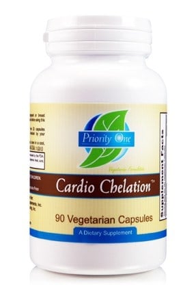 Cardio Chelation 90c by Priority One