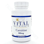 Carnitine 500mg 60c by Vital Nutrients