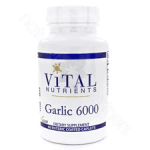 Garlic 6000 EC Caplets 650mg 60c by Vital Nutrients