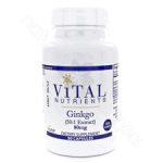 Gingko Ext. 24% 6% 80mg 90c by Vital Nutrients