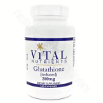 Glutathione (reduced) 200mg 100c by Vital Nutrients