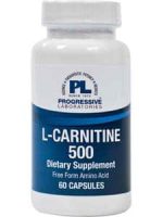 L-Carnitine 500mg 60c by Progressive Labs