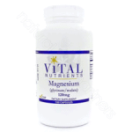 Magnesium Glycinate 120mg 100c by Vital Nutrients