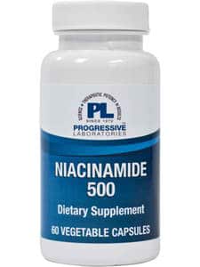 Niacinamide 500mg 60c by Progressive Labs