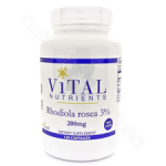 Rhodiola 3% 200mg VEG 120c by Vital Nutrients