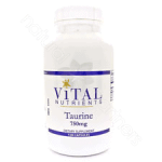 Taurine 1000mg 120c by Vital Nutrients