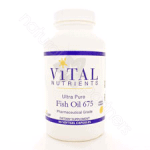 Ultra Pure Fish Oil 675 High DHA 90sg by Vital Nutrients