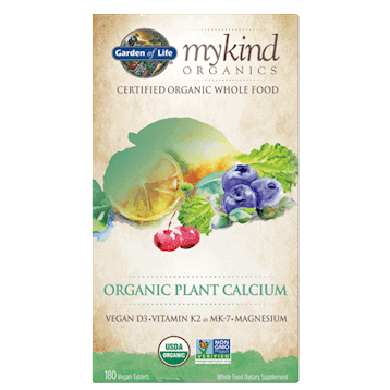 Mykind Organics Plant Calcium Tabs By Garden Of Life
