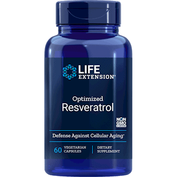 Optimized Resveratrol 250mg 60vcaps by Life Extension