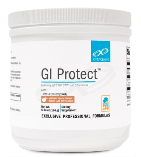 GI Protect Peach Sugar & Stevia-Free 30 servings by Xymogen