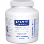 nutrient 950a no cu & fe 180 vcaps by pure encapsulations