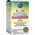 raw enzymes women 50 & wiser 90 vcaps by garden of life