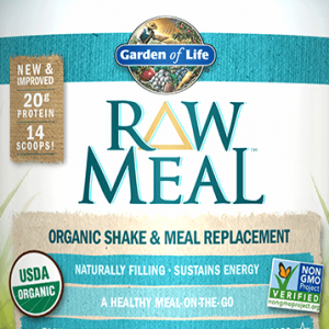 raw organic meal vanilla 17.1 oz by garden of life