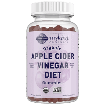mykind organics acv energy 63 gummies by garden of life