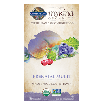 mykind organics prenatal multi 180 tabs by garden of life