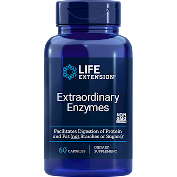 extraordinary enzymes 60 caps by life extension