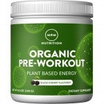 organic pre workout black cherry 20servs by metabolic response modifier