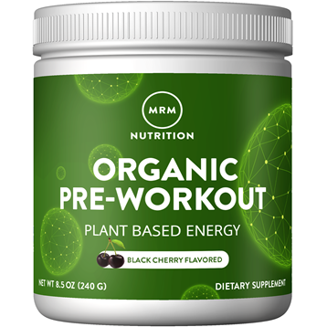 organic pre workout black cherry 20servs by metabolic response modifier
