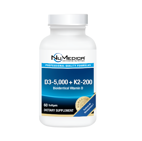 d3 5,000 + k2 200 60sgels by numedica