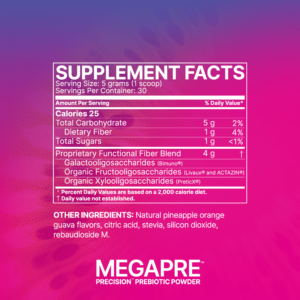 megapre powder 144.6 g by microbiome labs