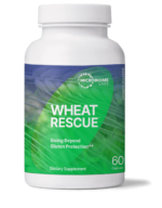 wheatrescue 60 caps by microbiome labs