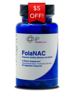 FolaNAC dietary supplement bottle with discount